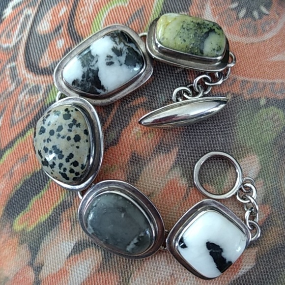 Silpada Jasper bracelet - Picture 3 of 5